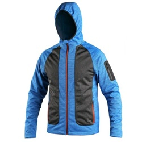 Pánská softshellová bunda DAYTON modro-šedá Pánská softshellová bunda DAYTON modro-šedá