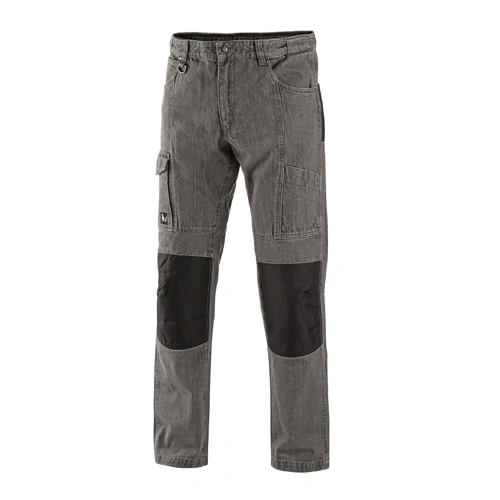 Pánské kalhoty JEANS NIMES III šedo-černé Pánské kalhoty JEANS NIMES III šedo-černé