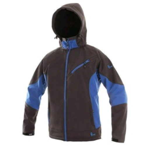 Pánská softshellová bunda SACRAMENTO šedo-modrá Pánská softshellová bunda SACRAMENTO šedo-modrá