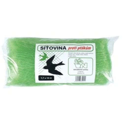 Síť ochranná proti ptákům 1,7x10m, oko 2,5cm Síť ochranná proti ptákům 1,7x10m, oko 2,5cm