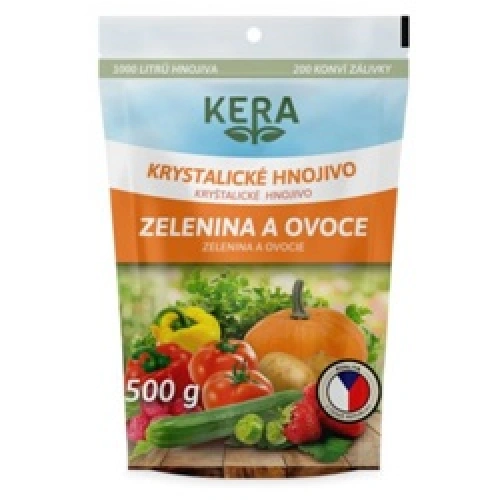 Hnojivo krystalické  zelenina a ovoce, 500g Hnojivo krystalické  zelenina a ovoce, 500g