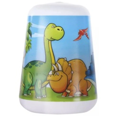 Lampa dětská, LED, se svítilnou Dino, 3× AAA Lampa dětská, LED, se svítilnou Dino, 3× AAA