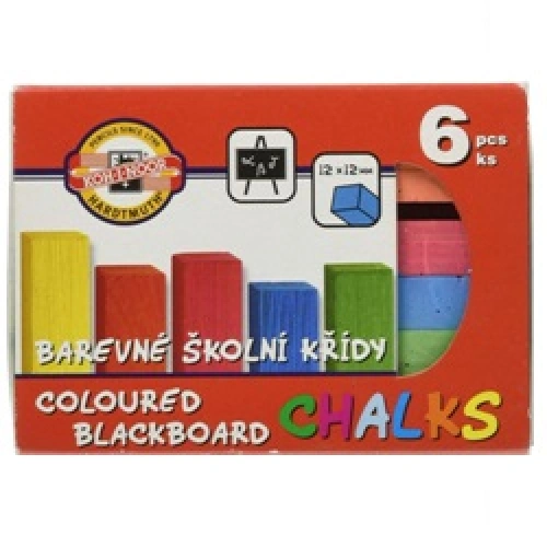 Křída barevná č.160, 6 ks, 6000200 Křída barevná č.160, 6 ks, 6000200