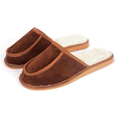 Pánské kožené papuče pardály