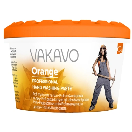 Mycí pasta VAKAVO ORANGE PROFI 600 g.jpg Mycí pasta VAKAVO ORANGE PROFI 600 g.jpg