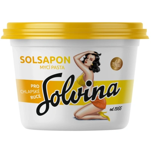 Mycí pasta SOLVINA Solsapon 500 g.jpg Mycí pasta SOLVINA Solsapon 500 g.jpg