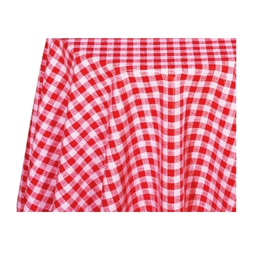 Ubrusovina PVC šíře 140cm, J474a, červená  kostka Ubrusovina PVC šíře 140cm, J474a, červená  kostka