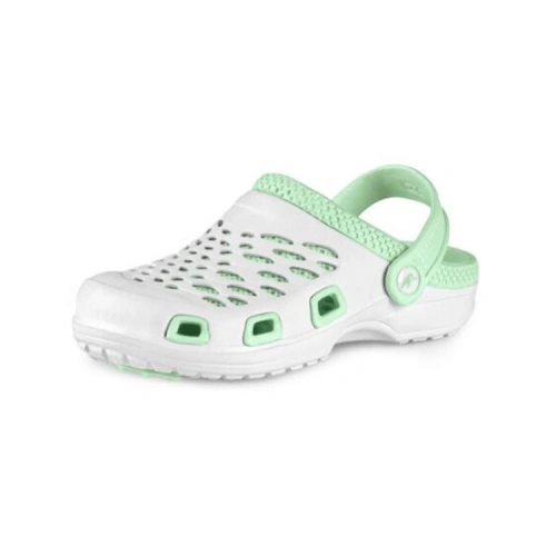 Obuv volnočasová nazouvák TREND dámská 2250-017-107, bílo-zelený