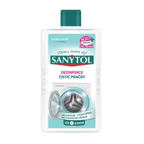 Sanytol, Dezinfekce čistič pračky, 250 ml Sanytol, Dezinfekce čistič pračky, 250 ml
