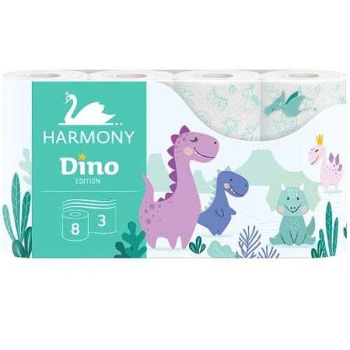 Toaletní papír HARMONY KIDS DINO.jpg Toaletní papír HARMONY KIDS DINO.jpg