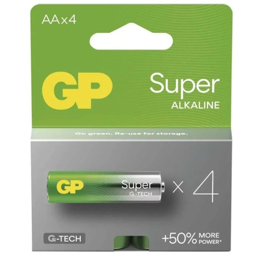Alkalická baterie GP Super AA LR6 4ks.jpg