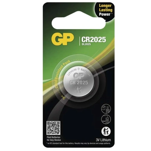 Lithiová knoflíková baterie GP CR2025.jpg