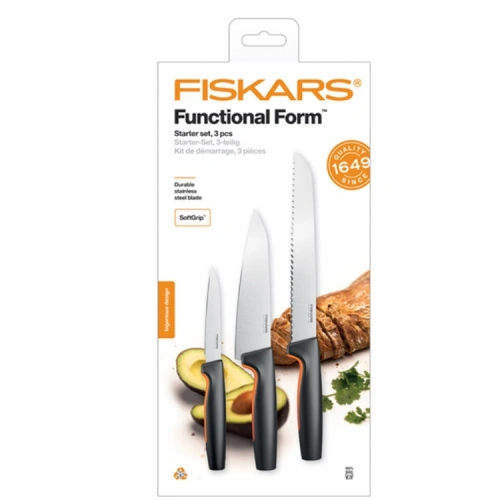 Set nožů FISKARS FUNCTIONAL FORM startovací 3ks.jpg Set nožů FISKARS FUNCTIONAL FORM startovací 3ks.jpg