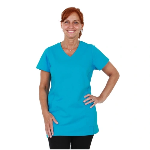 Dámské triko ADITTA, tyrkys Dámské triko ADITTA, tyrkys