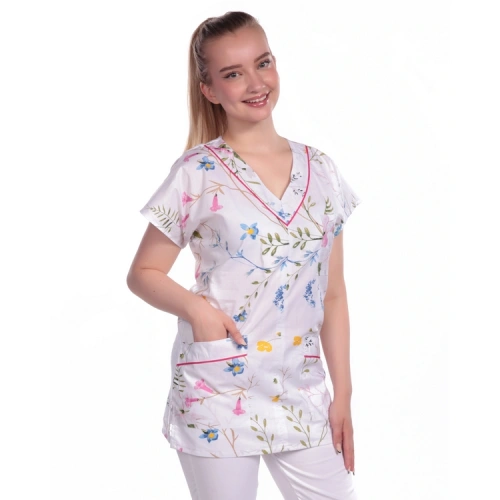 Dámská halena MAGDALÉNA, luční kvítí Dámská halena MAGDALÉNA, luční kvítí