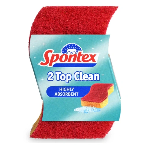 Houbička TOP CLEAN s vyšší savostí 2ks.jpg Houbička TOP CLEAN s vyšší savostí 2ks.jpg