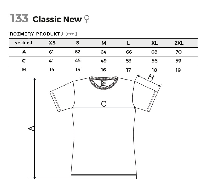 Unisexové tričko CLASSIC